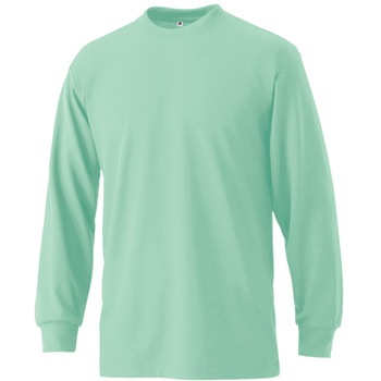 裏綿ハニカムメッシュ長袖Tシャツ マスダ