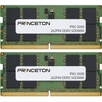 16GB(8GB 2枚組)DDR5-5600 262PIN SODIMM プリンストン