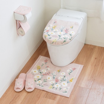 フルールブラン トイレマット オカ