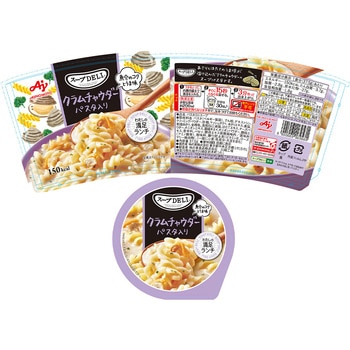 スープDELI クラムチャウダー パスタ入り 味の素
