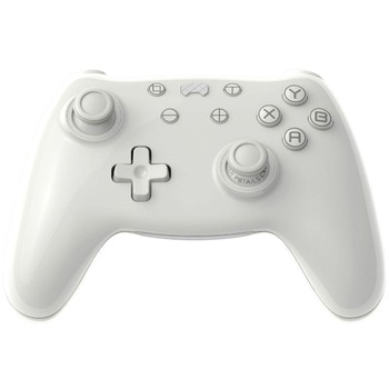 ワイヤレスゲームパッド CRUSH China White PC向け ホールエフェクトセンサー搭載 Bluetooth 5.0/6軸ジャイロ/連射/振動 PB Tails