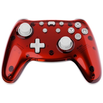 ワイヤレスゲームパッド CRUSH Ruby スイッチ配列 ホールエフェクトセンサー搭載 Bluetooth 5.0/6軸ジャイロ/連射/振動 PB Tails