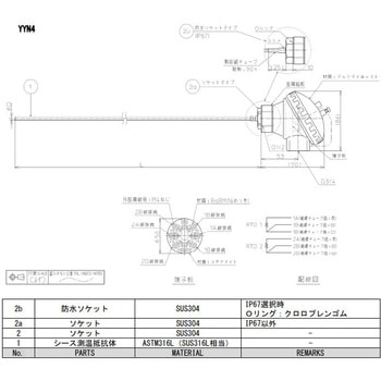 白金測温抵抗体、熱電対 YYN～ azbil(山武)