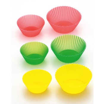 シリコン マフィンカップ 6pcs 岡部洋食器製作所