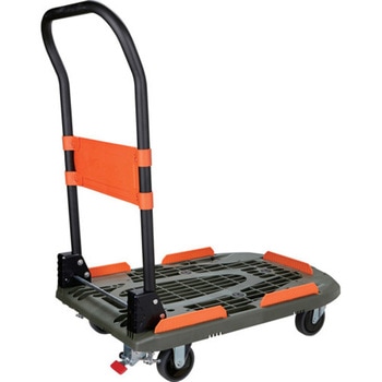 軽量樹脂製運搬車カルティオ(新型)(スチールストッパー付) TRUSCO