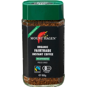 マウントハーゲン オーガニック フェアトレード カフェインレス インスタントコーヒー マウントハーゲン