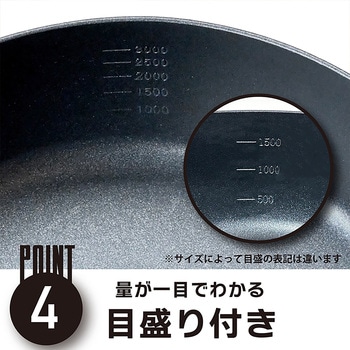 every U． 深型フライパン ランテル・メディエール