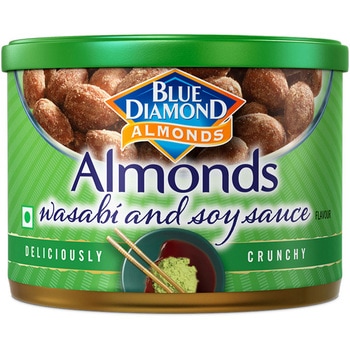 ブルーダイヤモンド わさび醤油味アーモンド BLUE DIAMOND