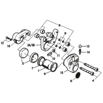 ダストブーツ/キャリパーサポートシール用 81-327/8 PMC