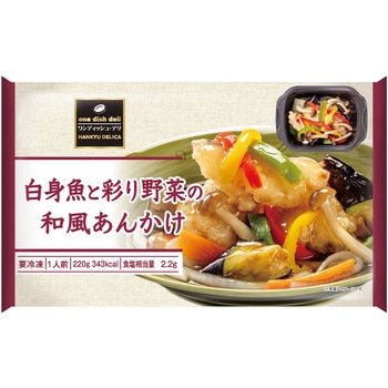 [冷凍]白身魚と彩り野菜の和風あんかけ 阪急デリカアイ