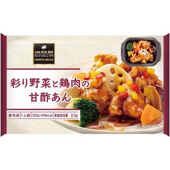 [冷凍]彩り野菜と鶏肉の甘酢あん 阪急デリカアイ
