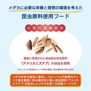 メダカ元気 育てる栄養フード ジェックス