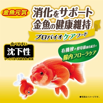 金魚元気 プロバイオケアフード 沈下性 ジェックス
