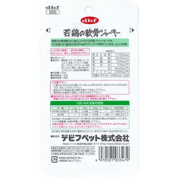 若鶏の軟骨ジャーキー d.b.f