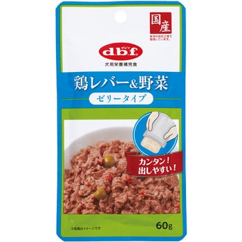 鶏レバー&野菜 ゼリータイプ d.b.f