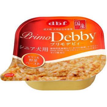 プリモデビィ シニア犬用 ササミ&野菜ペースト d.b.f