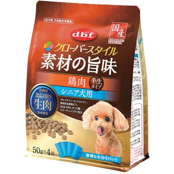 クローバースタイル 素材の旨味 鶏肉 シニア犬用 d.b.f