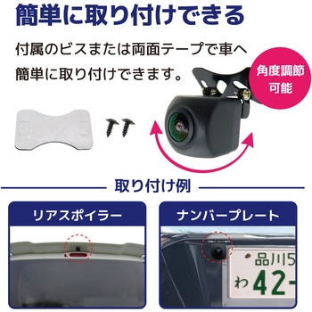 200万画素小型リアカメラ 12-24V対応 ケーブル15m付き200万画素小型リアカメラ 12-24V対応 ケーブル15m付き ブロードウォッチ