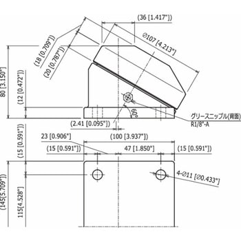 特殊車輪 SW型(スチール製・上下両用) 井口機工製作所