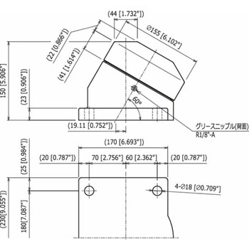 特殊車輪 SW型(スチール製・上下両用) 井口機工製作所