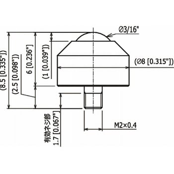 ボールトランスファー イグチベアー(切削製品・ボルトタイプ・ステンレス製・上向き用) IS-SNM型 - 井口機工製作所