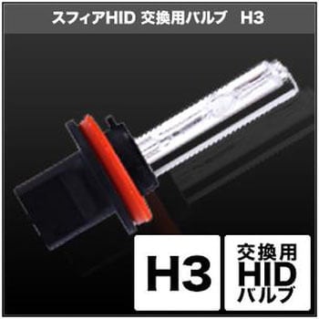 HID交換用バルブ H3SHDLB080-2 SPHERELIGHT(スフィアライト)