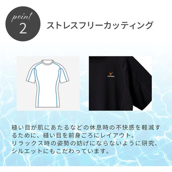 ベネクス メンズ リチャージ+ ショートスリーブ Tシャツ 一般医療機器 リカバリー ルーム ウェア 疲労 睡眠 回復 VENEX