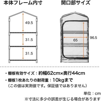 ダブルジップ温室 タカショー