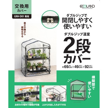 ダブルジップ温室 タカショー