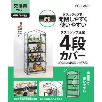 ダブルジップ温室 タカショー