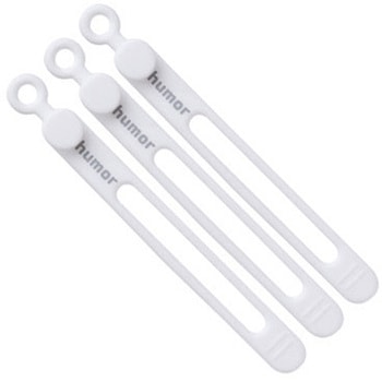 humor SILICONE CABLE TIE 3Sets humor