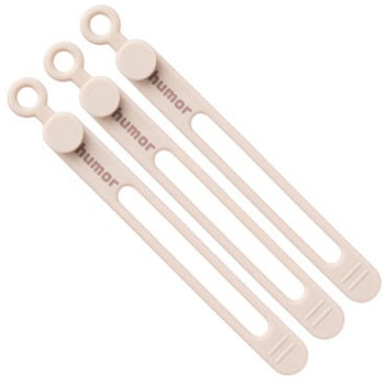 humor SILICONE CABLE TIE 3Sets humor
