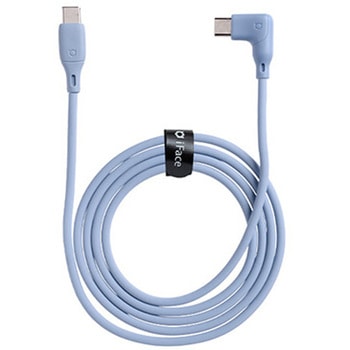 iFace Type-C to Type-C ケーブル 1.2m L字型 iFace