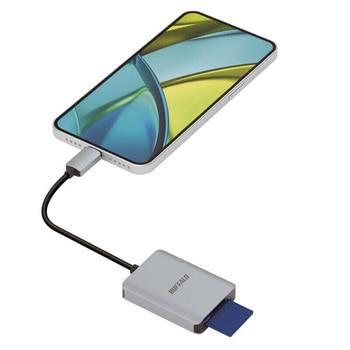 UHS-Ⅱ対応 USB3.2Gen1 Type-Cカードリーダー BUFFALO(バッファロー)