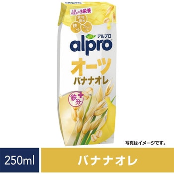 アルプロ おいしく食物繊維 オーツバナナオレ 香り豊かなバナナの味わい アルプロ