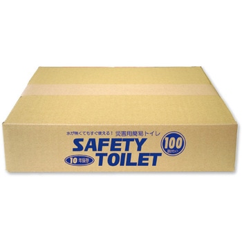 SAFETY TOILET (100回セット) エムアンドティー
