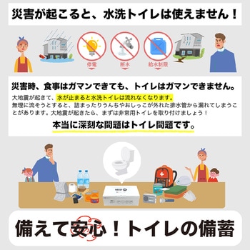 SAFETY TOILET (100回セット) エムアンドティー