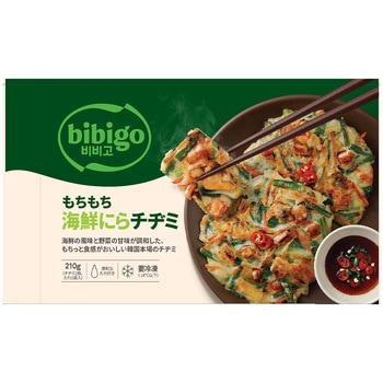 [冷凍]bibigo もちもち海鮮にらチヂミ CJ FOODS JAPAN