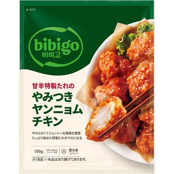 [冷凍]bibigo 甘辛特製たれのやみつきヤンニョムチキン CJ FOODS JAPAN