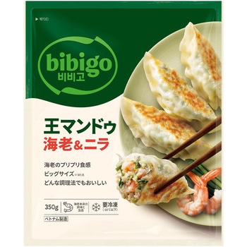 [冷凍]王マンドゥ 海老&ニラ CJ FOODS JAPAN