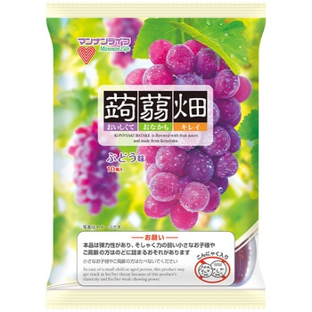 蒟蒻畑ぶどう味 マンナンライフ