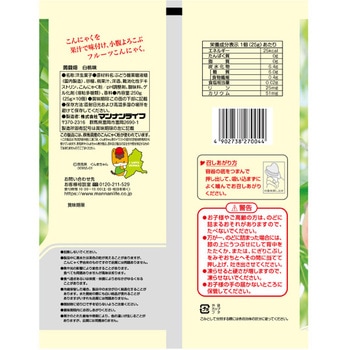蒟蒻畑白桃味 マンナンライフ