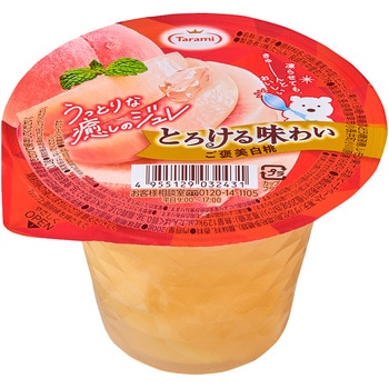 とろける味わい ご褒美白桃 たらみ