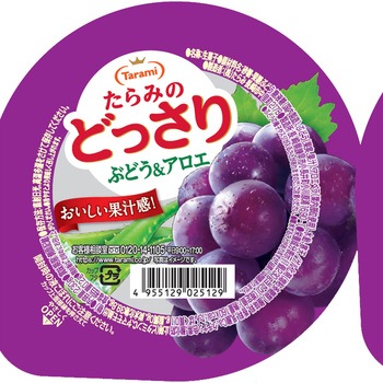 たらみのどっさり ぶどう&アロエ たらみ