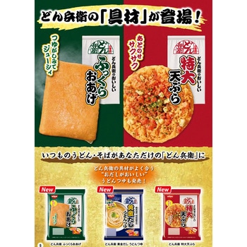 [冷蔵] 日清のどん兵衛 どん兵衛のおいしい 特大天ぷら 2枚入り 日清食品