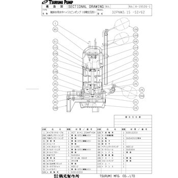 VANCSシリーズ 雑排水用水中ポンプ PN型