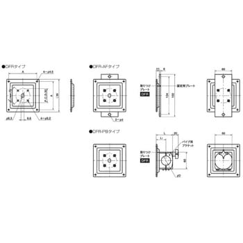 DFR 画N固(固定タイプ) NBK(鍋屋バイテック会社)