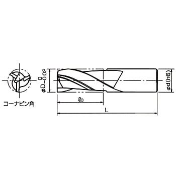 アルミ加工用ソリッドエンドミル