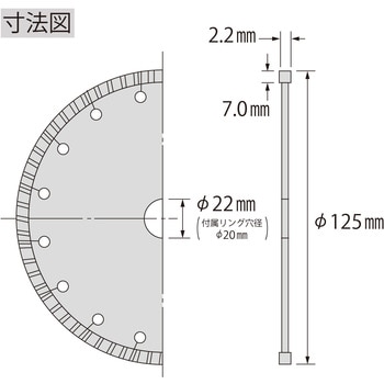 ダイヤモンドホイール ウェーブレーザー高級品 ロブスター