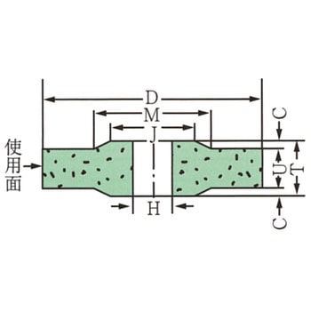 汎用ビト砥石CX10号 ノリタケカンパニー